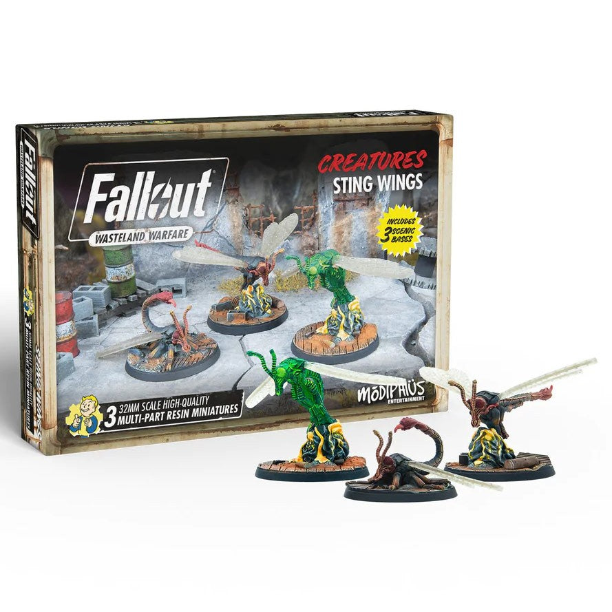 Fallout: Wasteland Warfare - Creatures - Sting Wings (ONLINE ORDER ONLY)