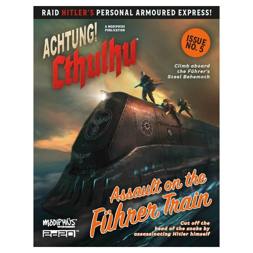 Achtung! Cthulhu 2d20: Assault on the Fuhrer Train (ONLINE ORDER ONLY)
