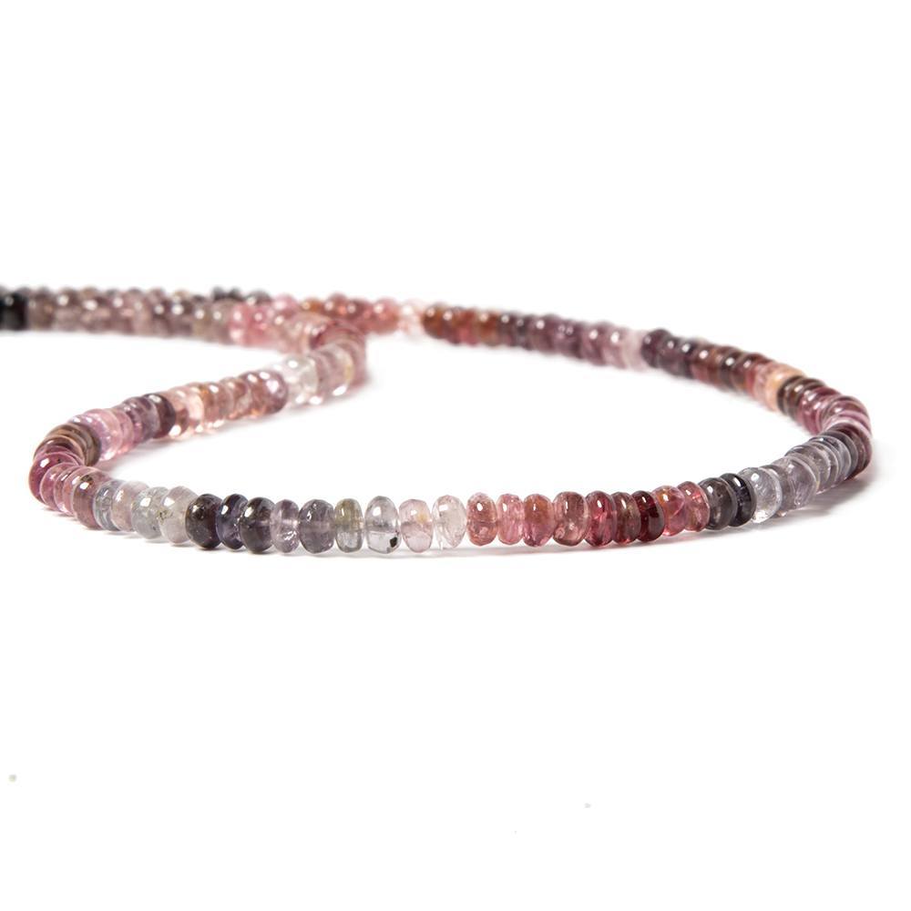 Multi-colored Spinel Plain Rondelles (ONLINE ORDER ONLY)