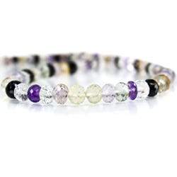 Multi-gemstone Beads Faceted Rondelle (ONLINE ORDER ONLY)