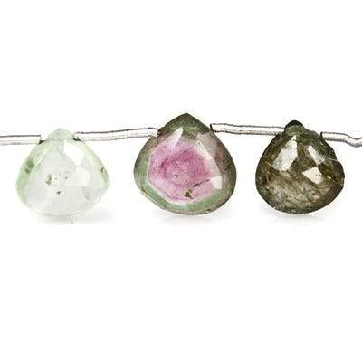 Multi-gemstone Beads Heart Briolette (ONLINE ORDER ONLY)