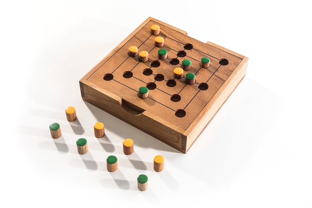 Nine Men's Morris Strategy Game (Online Order Only)