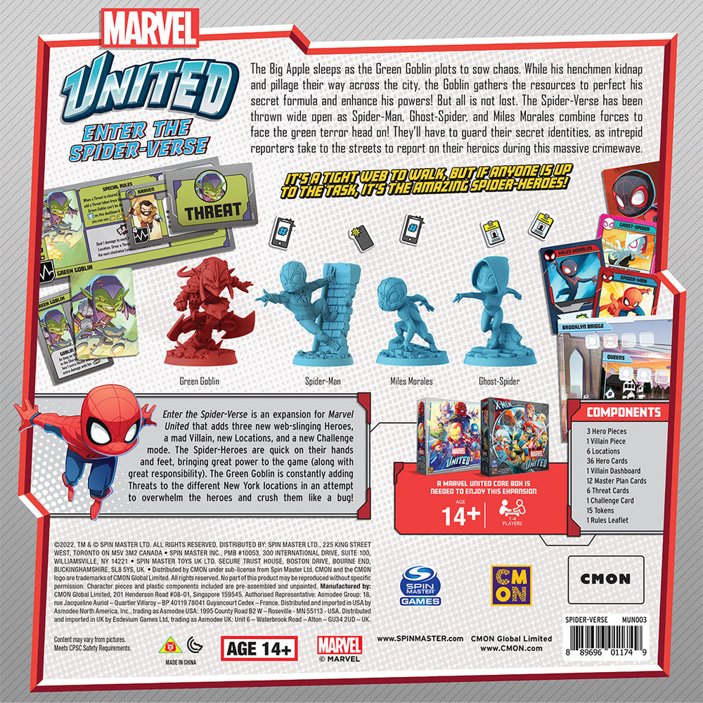 Marvel United: Enter the Spider-Verse - Board Game (Online Order Only)