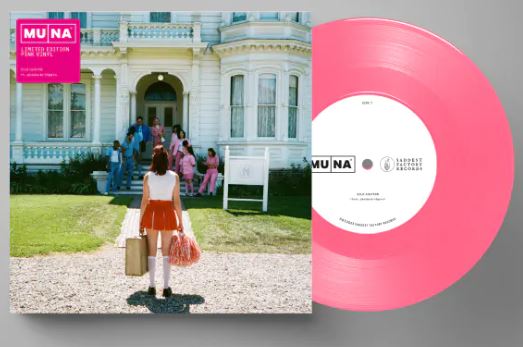 Muna - Silk Chiffon ft. Phoebe Bridgers (Pink 7" Single) [Vinyl] (ONLINE ORDER ONLY)