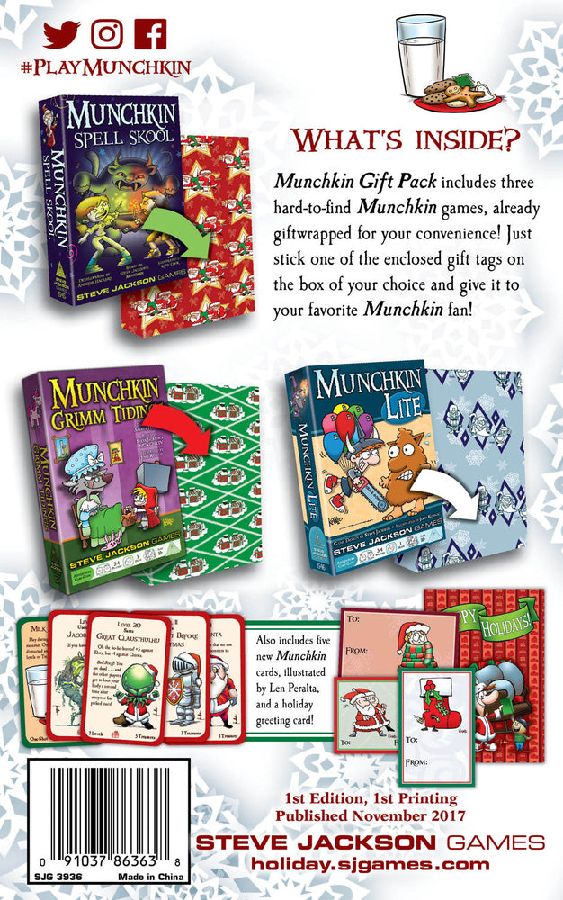 Munchkin: Gift Pack (ONLINE ORDER ONLY)