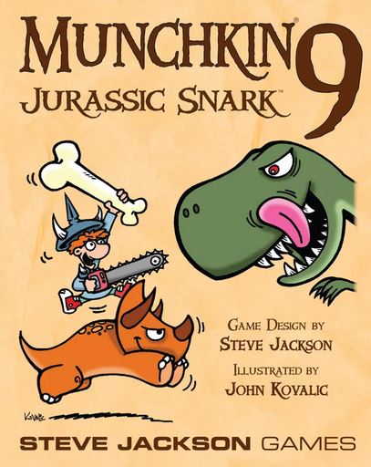 Munchkin 9: Jurassic Snark (ONLINE ORDER ONLY)