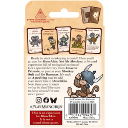 Munchkin: Not My Monkeys (ONLINE ORDER ONLY)