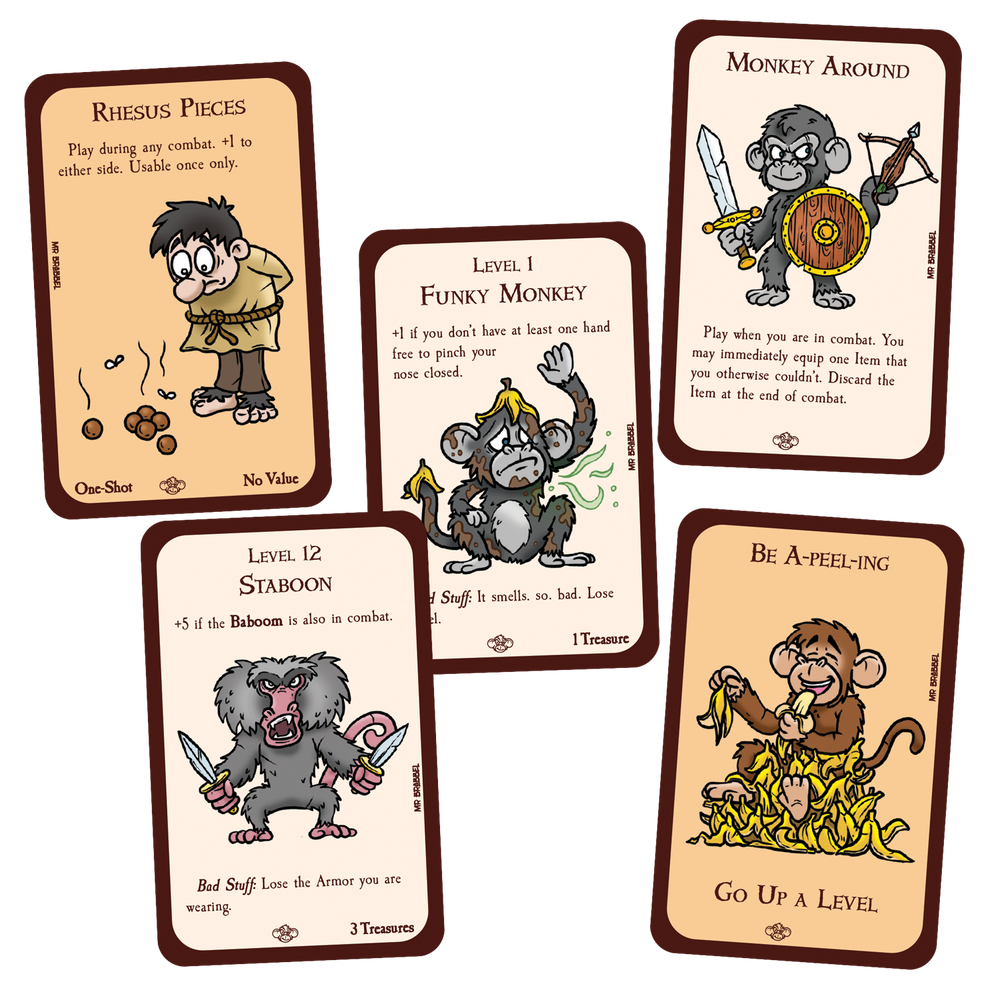 Munchkin: Not My Monkeys (ONLINE ORDER ONLY)