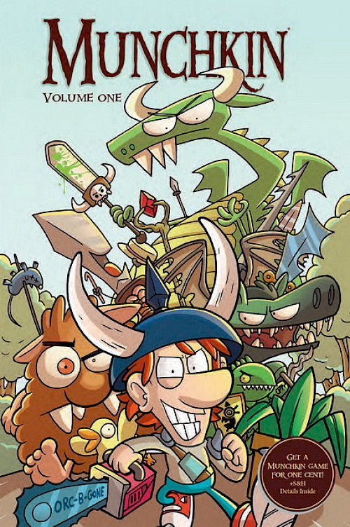 Munchkin Comic Volume 1 Graphic Novel (ONLINE ORDER ONLY)
