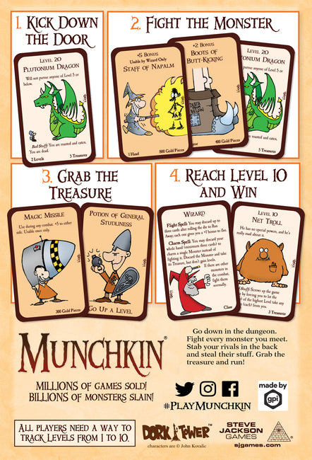 Munchkin (ONLINE ORDER ONLY)