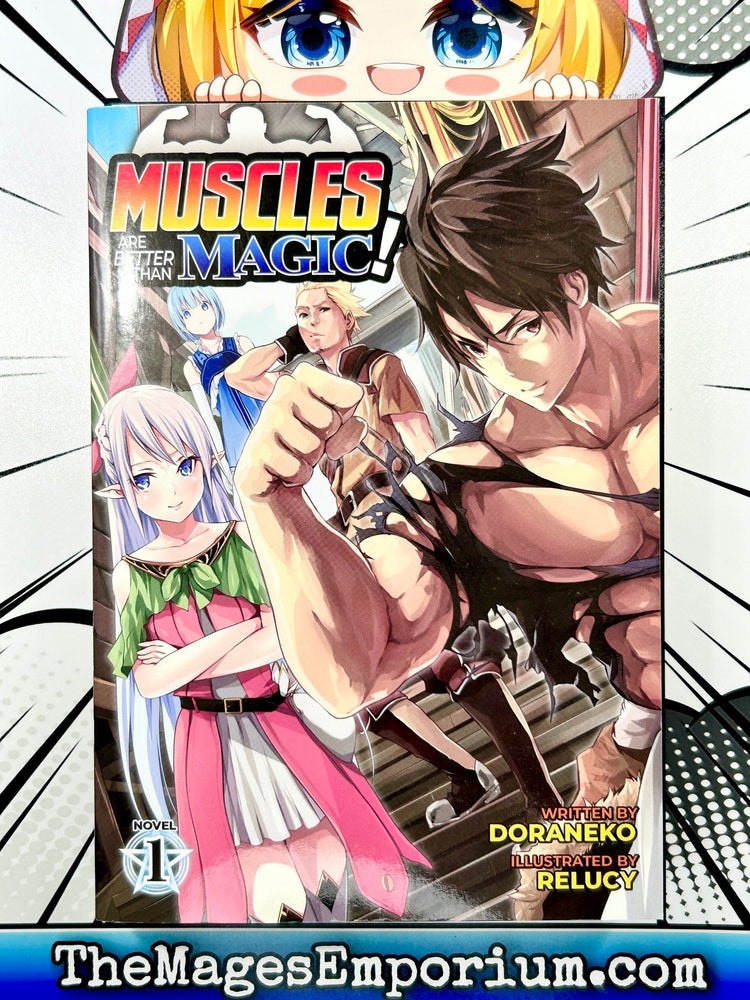 Muscles are Better Than Magic Vol 1 Light Novel (Online Order Only)