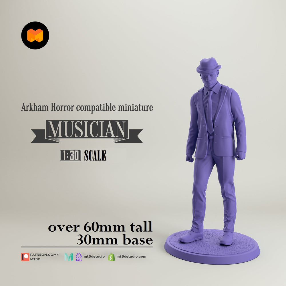Arkham Compatible Investigator: The Musician (Jim Culver) (Online Only)