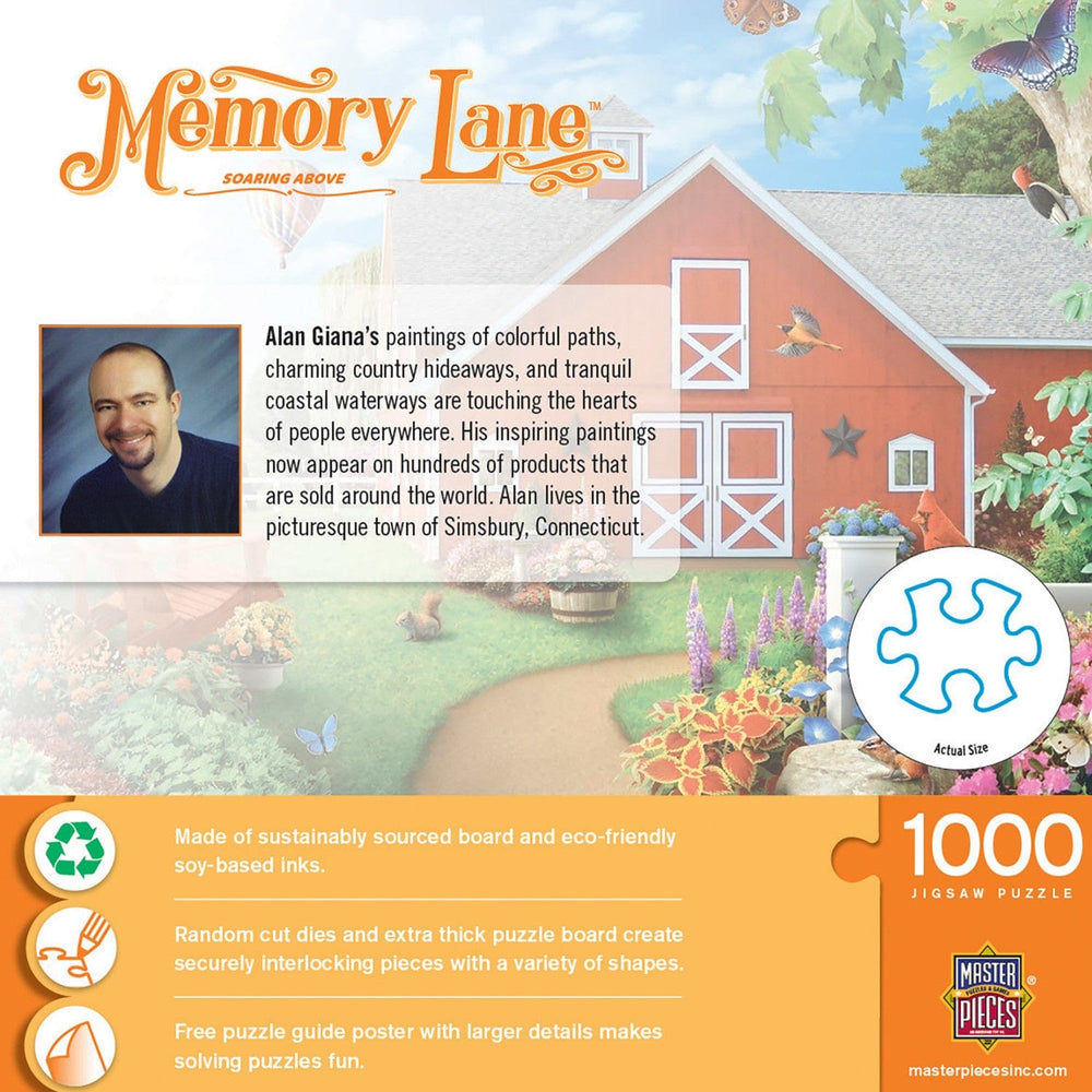 Memory Lane - Soaring Above 1000 Piece Jigsaw Puzzle (ONLINE ORDER ONLY)