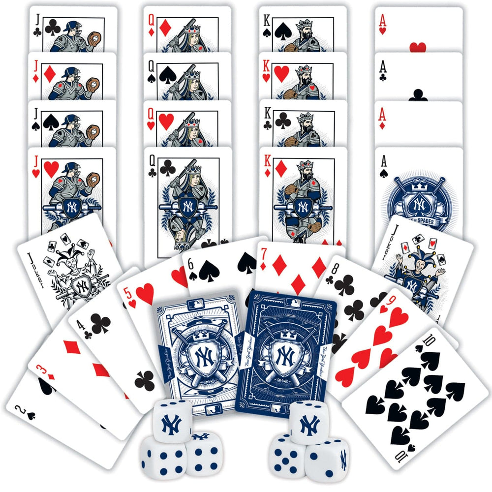 New York Yankees - 2-Pack Playing Cards & Dice Set (ONLINE ORDER ONLY)