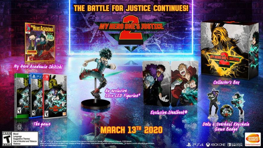 My Hero One's Justice 2 [Collectors Edition] (Nintendo Switch) (ONLINE ORDER ONLY)