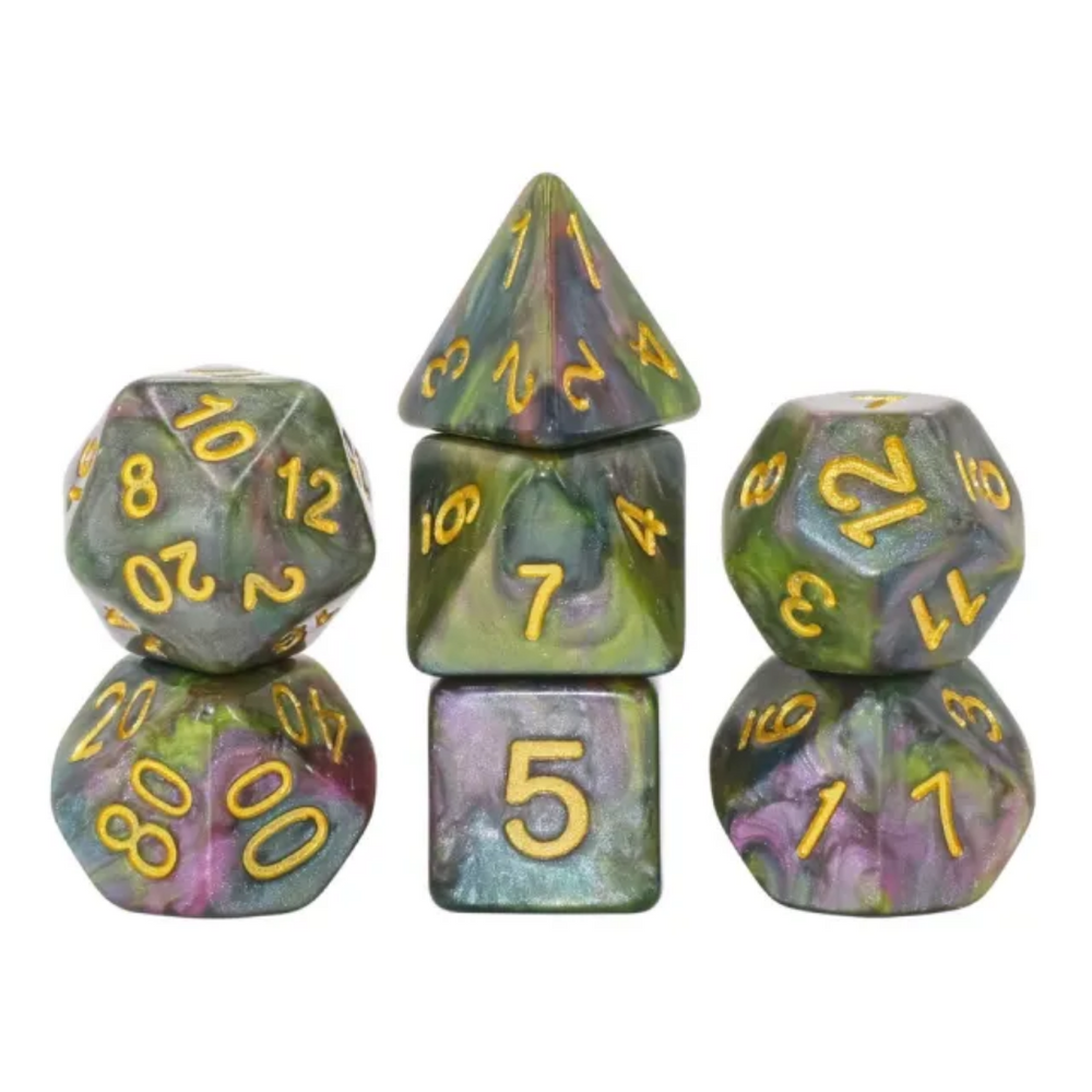 Mystic Woodland RPG Dice Set (ONLINE ORDER ONLY)
