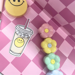 Happy Iced Coffee | Sticker Die Cut (ONLINE ORDER ONLY)