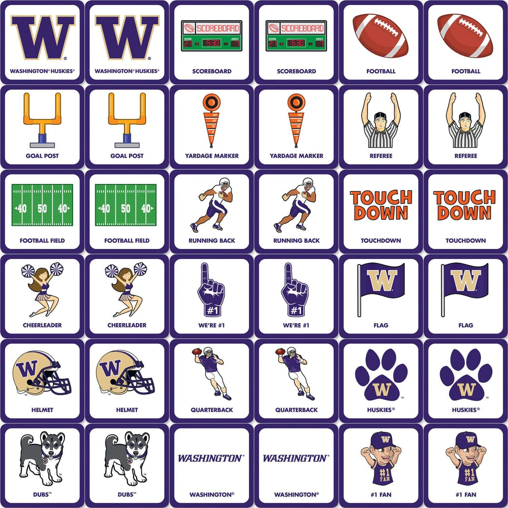 Washington Huskies Matching Game (ONLINE ORDER ONLY)
