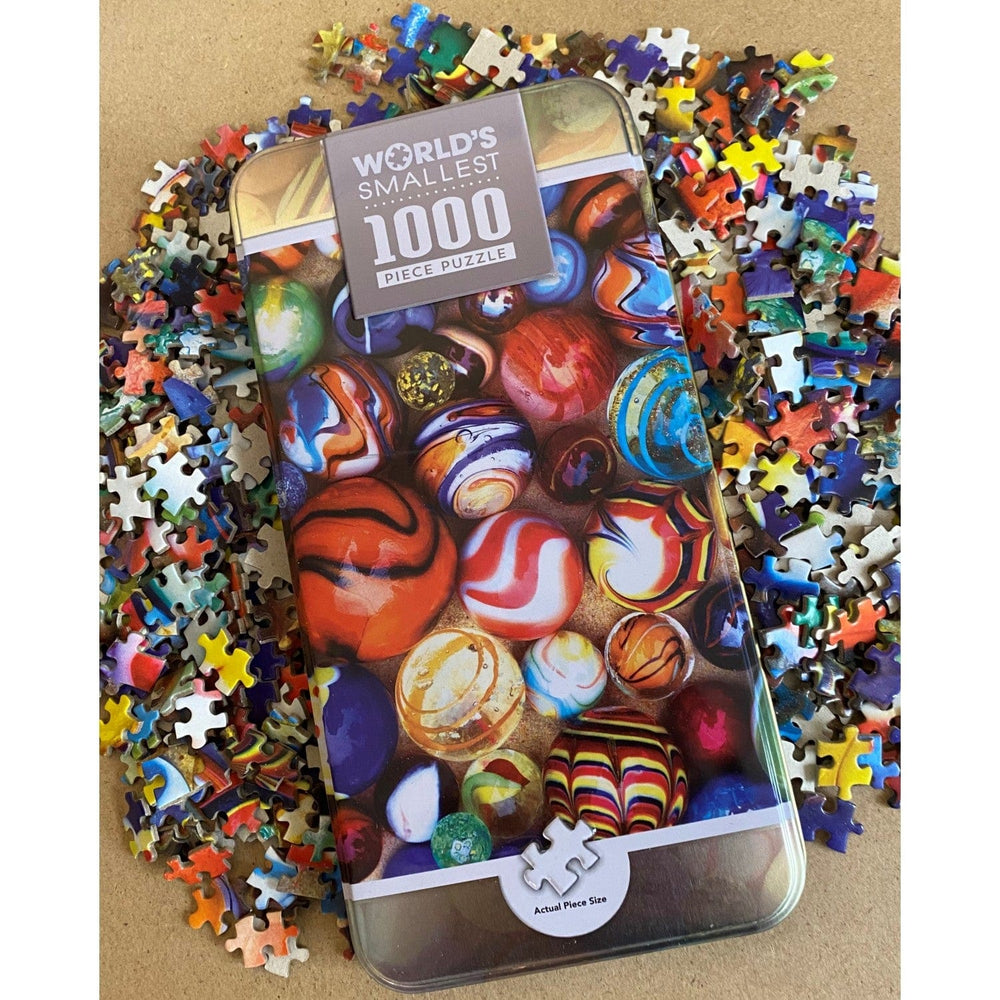 World's Smallest - All My Marbles 1000 Piece Jigsaw Puzzle (ONLINE ORDER ONLY)