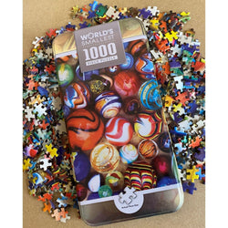 World's Smallest - All My Marbles 1000 Piece Jigsaw Puzzle (ONLINE ORDER ONLY)