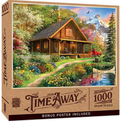 Time Away - Mountain Retreat 1000 Piece Jigsaw Puzzle (ONLINE ORDER ONLY)
