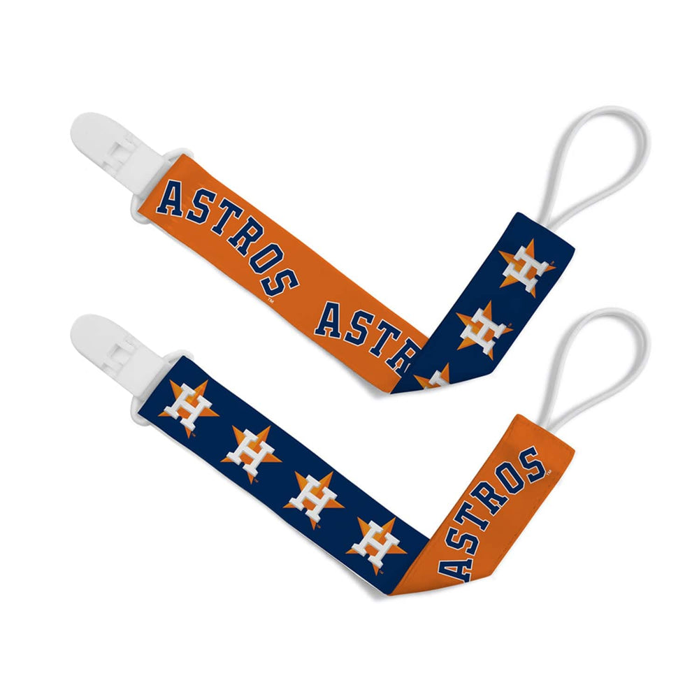 Houston Astros - Pacifier Clip 2-Pack (ONLINE ORDER ONLY)