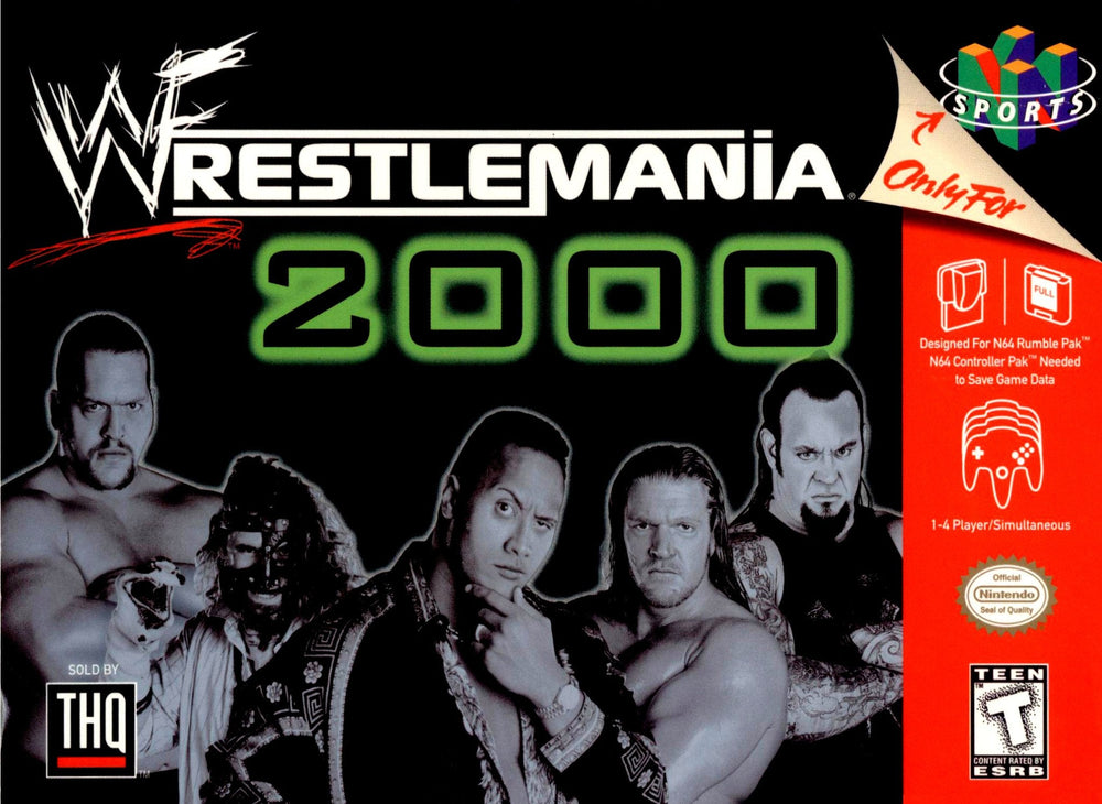 Wrestlemania 2000 (Nintendo 64) (Online Only)