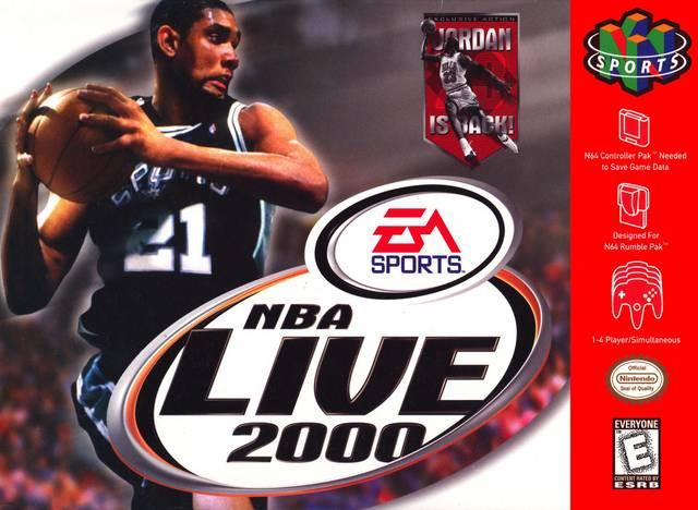 NBA Live 2000 (Nintendo 64) (Online Only)