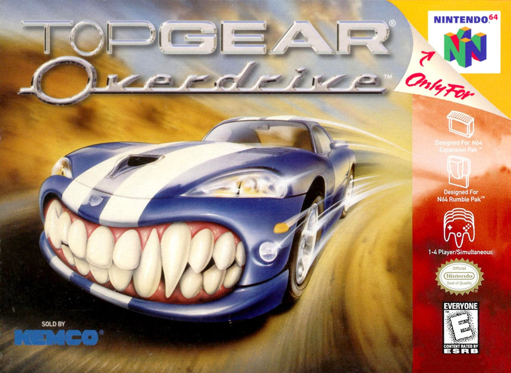 Top Gear Overdrive (Nintendo 64) (Online Only)