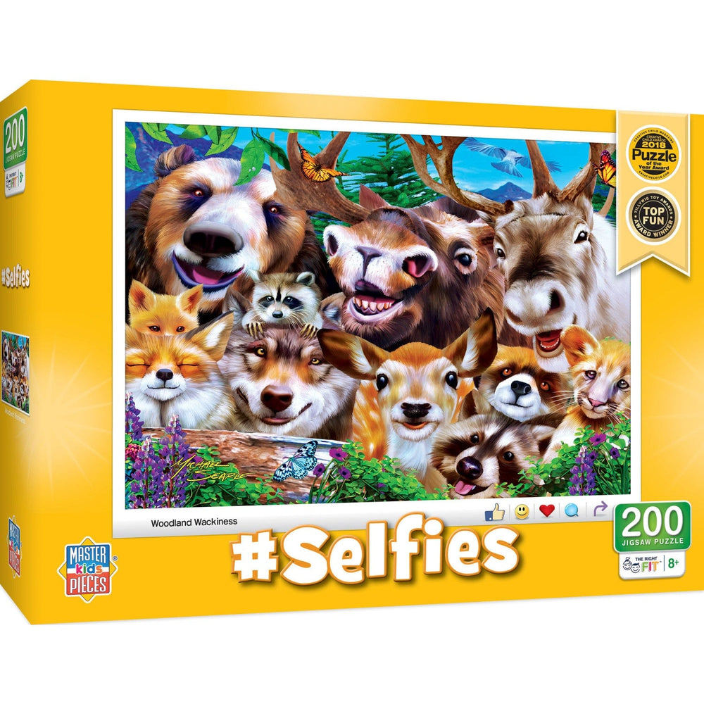 Selfies - Woodland Wackiness 200 Piece Jigsaw Puzzle (ONLINE ORDER ONLY)
