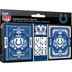 Indianapolis Colts - 2-Pack Playing Cards & Dice Set (ONLINE ORDER ONLY)