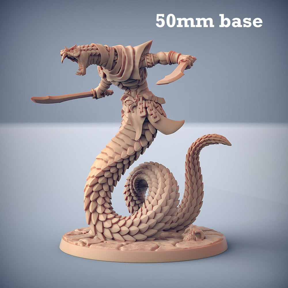 Nagarot Crawler: Sculpt A (Goliath Yuan-ti Warrior) (Online Order Only)