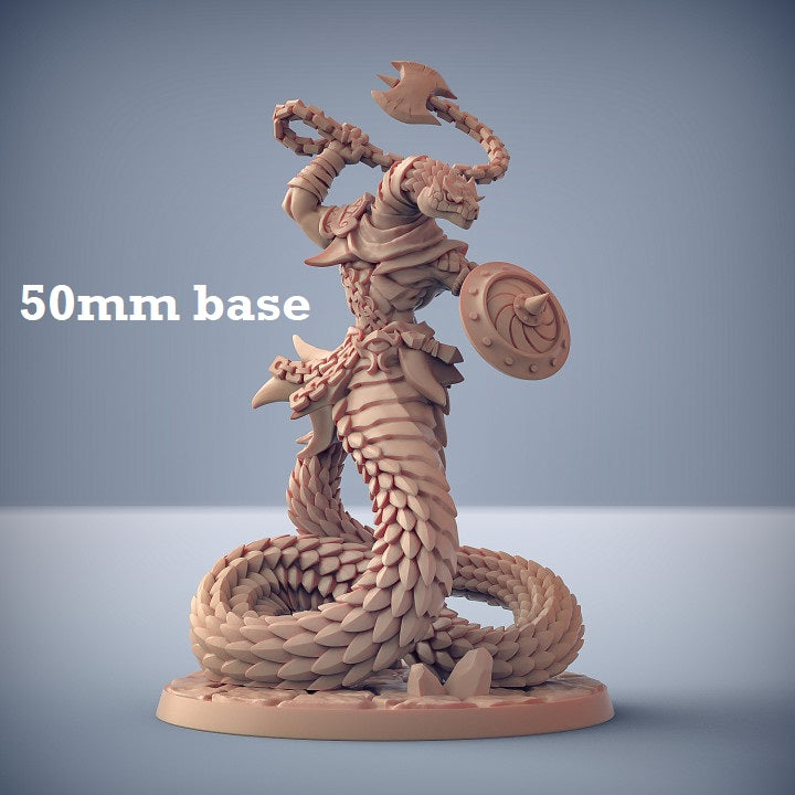 Nagarot Crawler: Sculpt B (Goliath Yuan-ti Warrior) (Online Order Only)