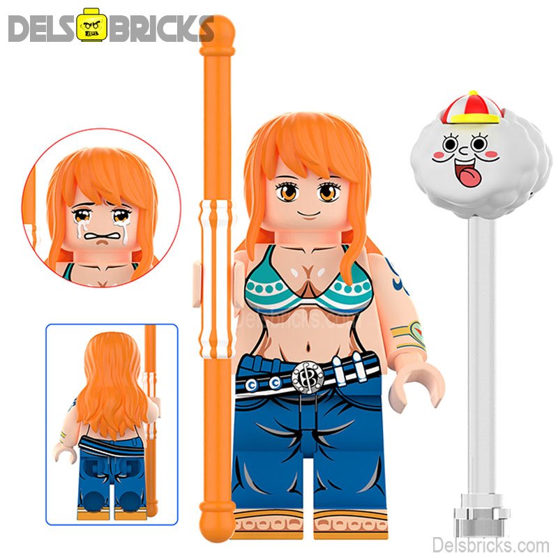 Nami from ONE PIECE Anime Lego Minifigures custom toys 4 (ONLINE ORDER ONLY)