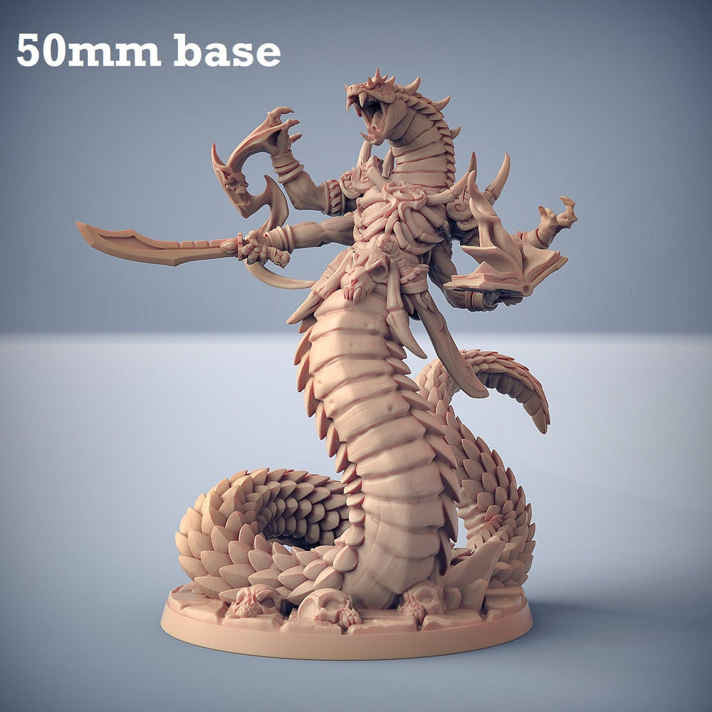 Nargskerak Darkscale (Goliath Yuan-ti Necromancer) (Online Only)