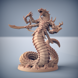3D Printed Artisan Guild Nargskerak Darkscale Maneaters Nagarots 28mm 32mm (Online Only)