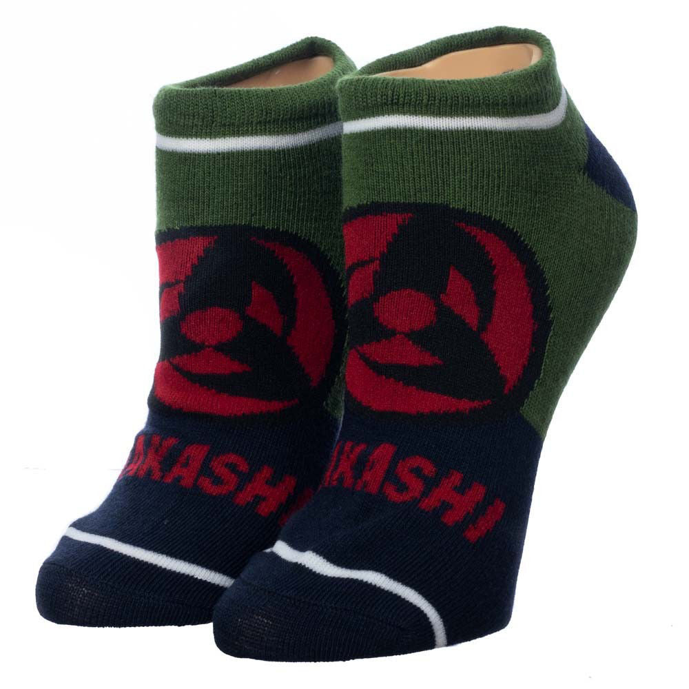Naruto Shippuden Symbols Colorblock Ankle Socks 5 Pair Set (Online Order Only)
