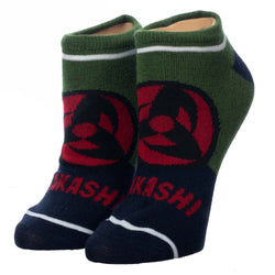 Naruto Shippuden Symbols Colorblock Ankle Socks 5 Pair Set (Online Order Only)