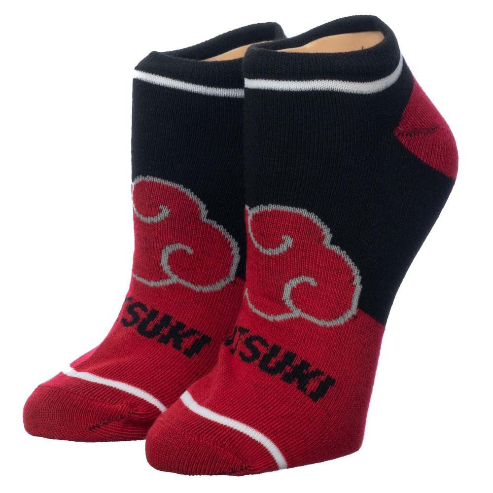 Naruto Shippuden Symbols Colorblock Ankle Socks 5 Pair Set (Online Order Only)