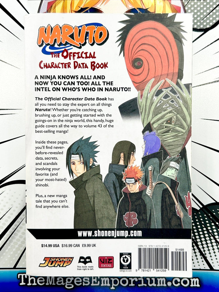 Naruto The Official Character Data Book (Online Order Only)