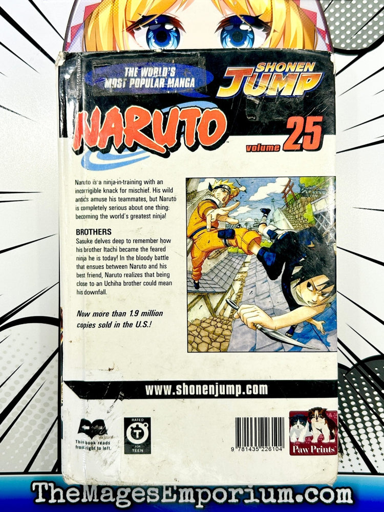 Naruto Vol 25 Hardcover (Online Order Only)