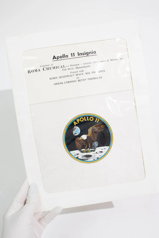 NASA Apollo 11 Beta Cloth Insignia Production Print (ONLINE ORDER ONLY)
