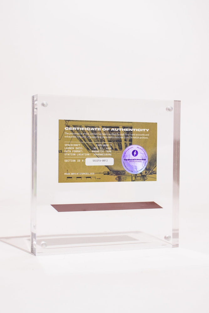 NASA Explorer 7 Satellite Telemetry Data Section (ONLINE ORDER ONLY)