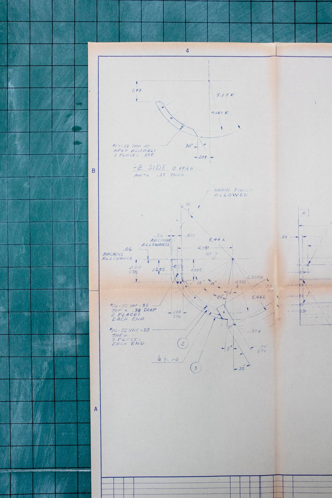 NASA Space Shuttle Blueprint Fragment (ONLINE ORDER ONLY)