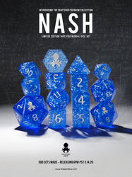 Kraken Dice -Shattered Theorem 14 pc Limited Edition Polyhedral Dice Set (ONLINE ORDER ONLY)