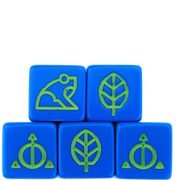 Ashes: Natural Dice 5-Pack (ONLINE ORDER ONLY)