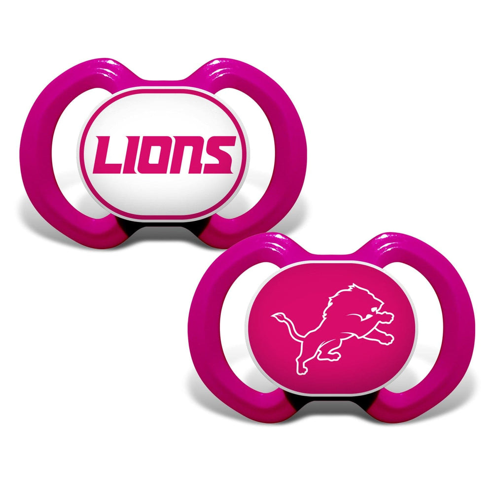 Detroit Lions - Pink Pacifier 2-Pack (ONLINE ORDER ONLY)