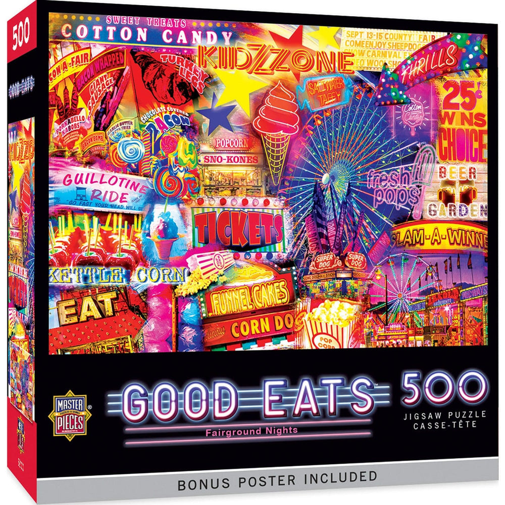 Good Eats - Fairground Nights 500 Piece Jigsaw Puzzle (ONLINE ORDER ONLY)