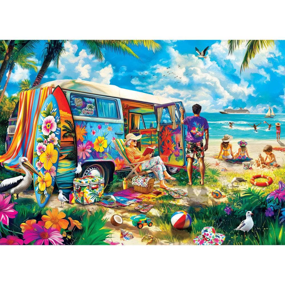 Beach Life - Beachside Bliss 1000 Piece Jigsaw Puzzle (ONLINE ORDER ONLY)