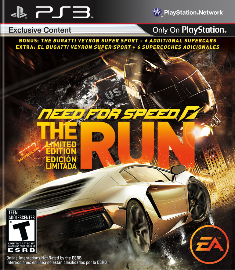 Need For Speed: The Run (Playstation 3) (Online Order Only)